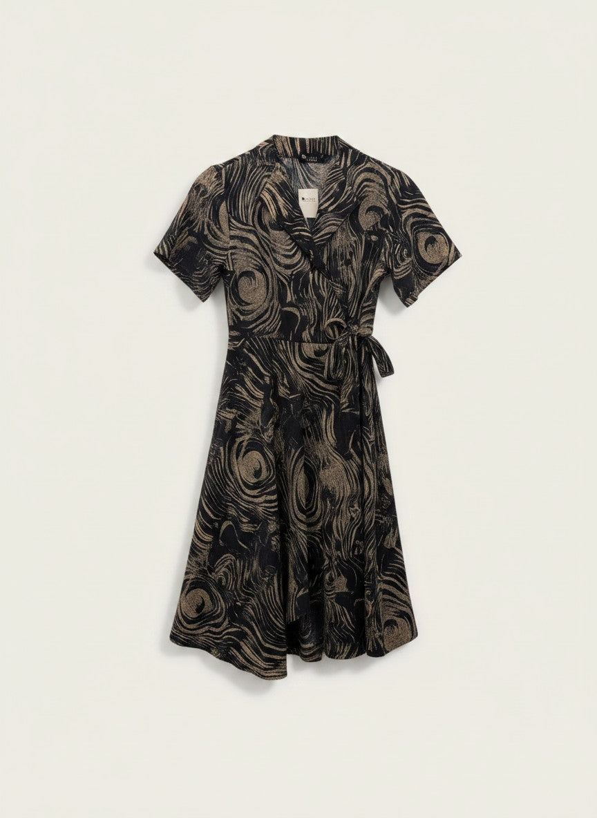 Cala Side-Tie Dress — New