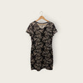 Old Navy Jungle Leaf Cotton T-Shirt Dress
