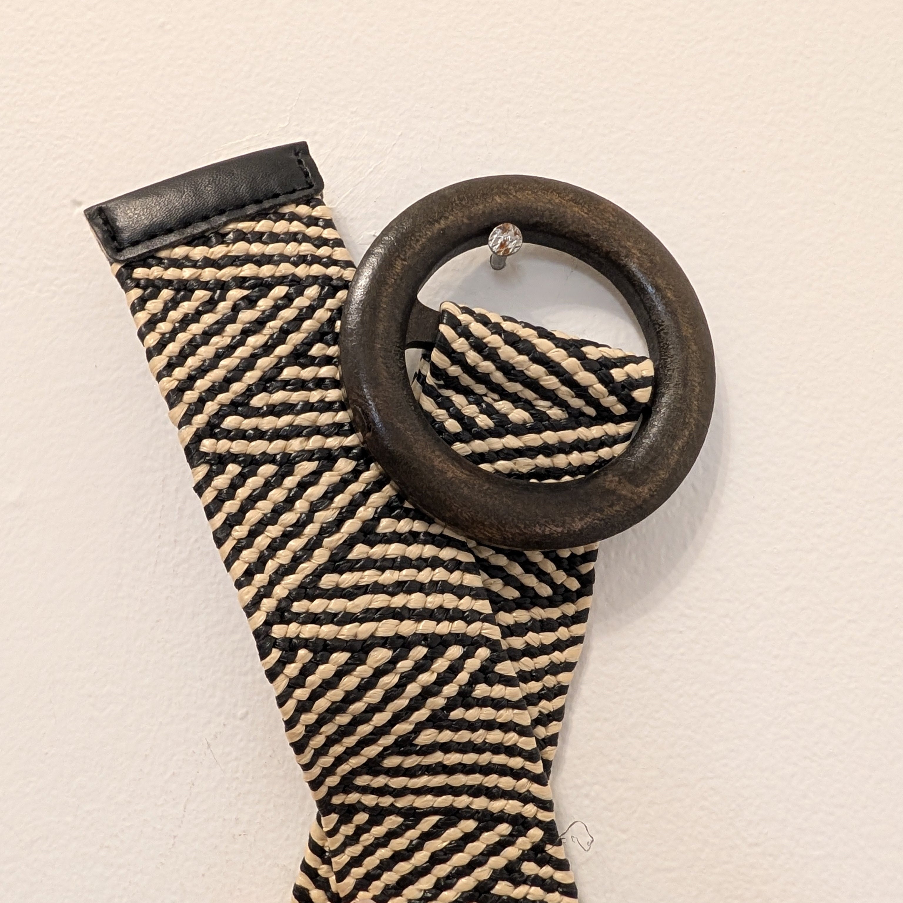Elastic Stretch Woven Slider Belt