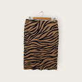 Ann Taylor Tiger Stripe Pencil Skirt