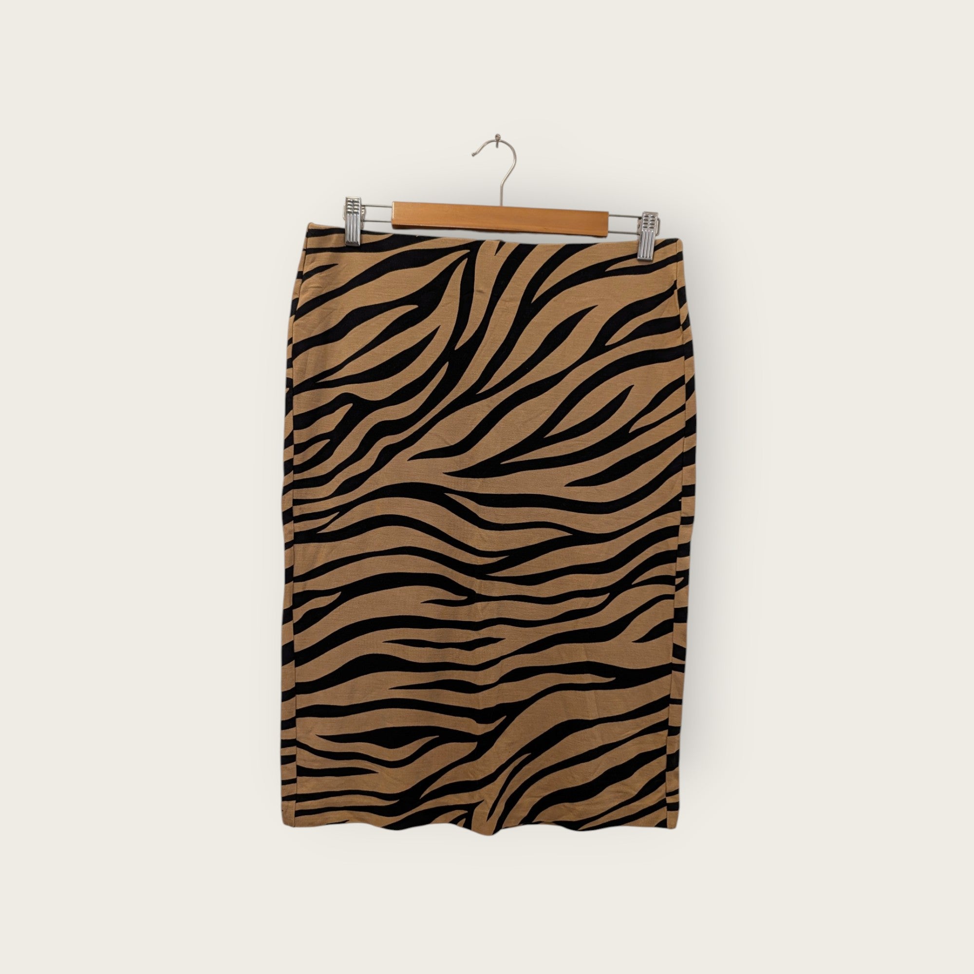 Ann Taylor Tiger Stripe Pencil Skirt